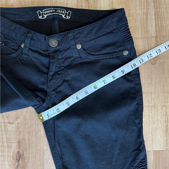 Robin's Jean Women's Black Style#SP9911 Made in USA Size 25 - Picture 7 of 15